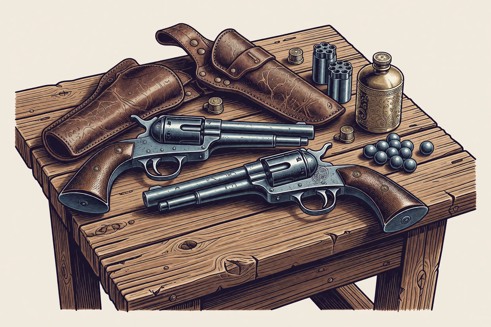 Modern illustration for digital edition: A Waldrip Story - Often Repeated