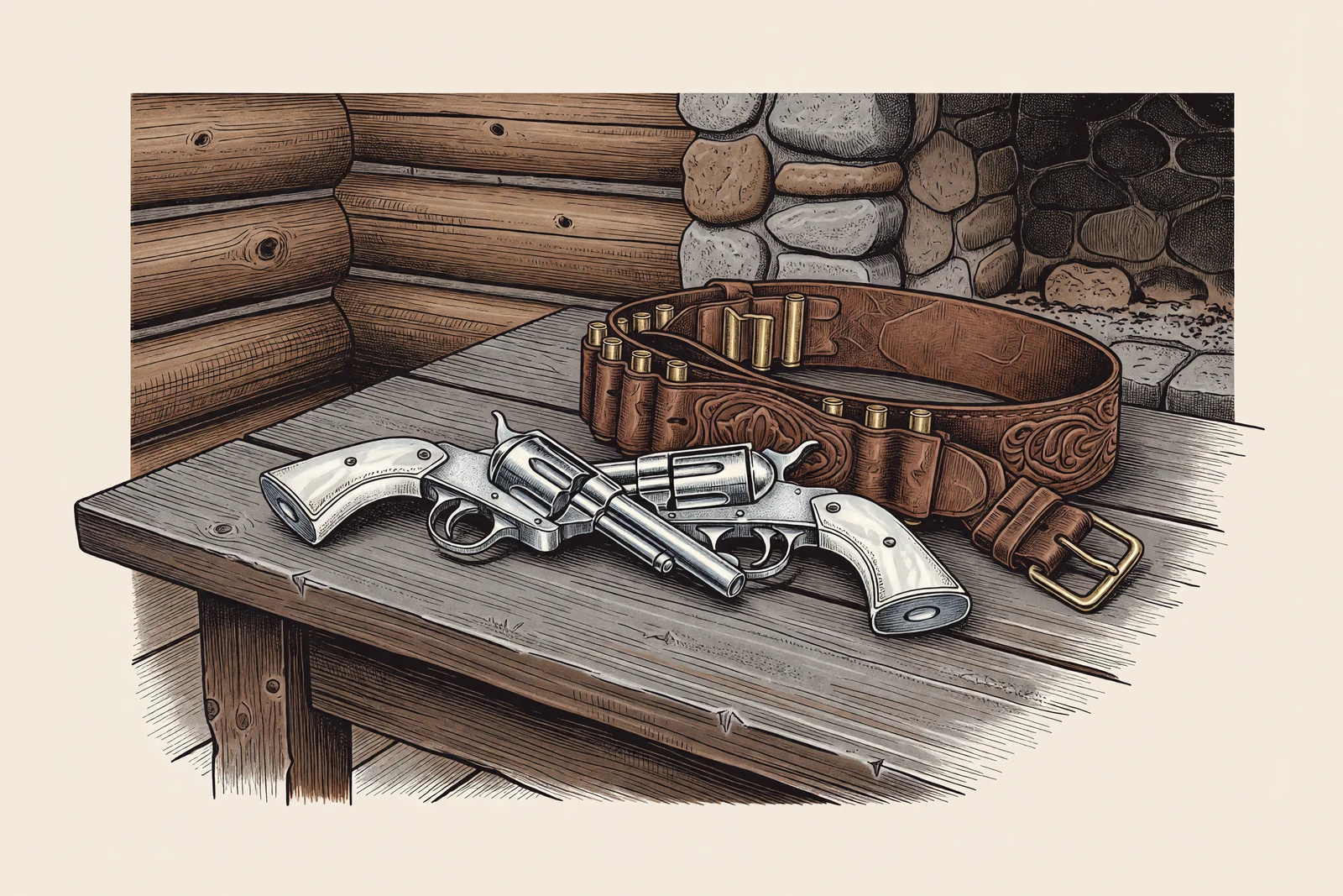 Modern illustration for digital edition: Bill Seeley