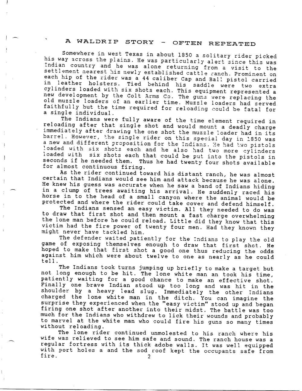 Facsimile scan of manuscript Page 2 (leaf 4)