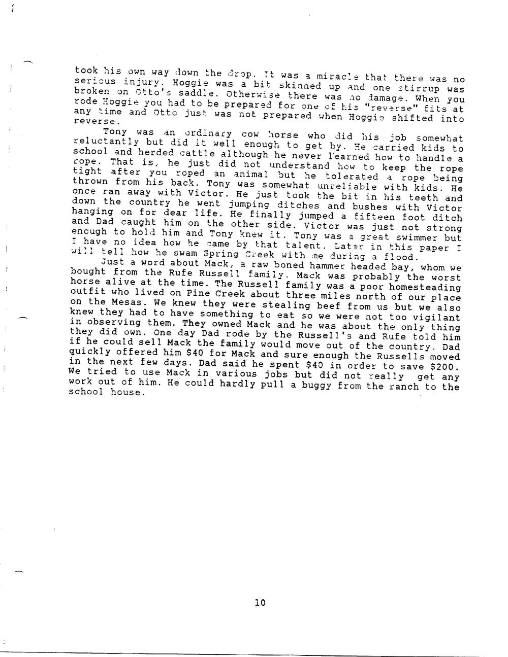 Facsimile scan of manuscript Page 10 (leaf 12)