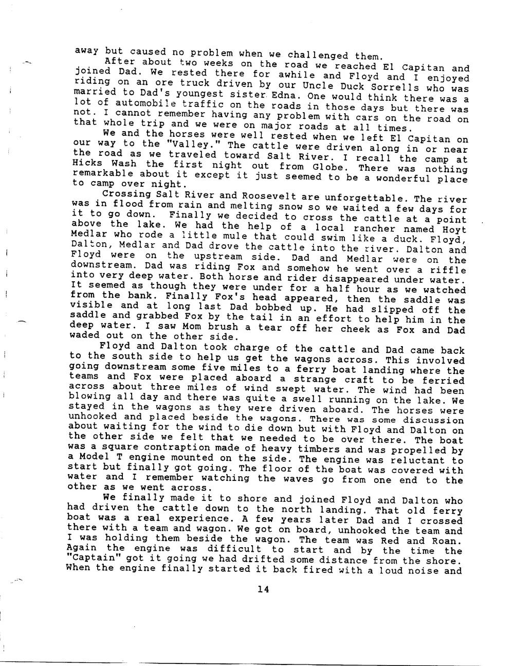 Sam's memoir page 16