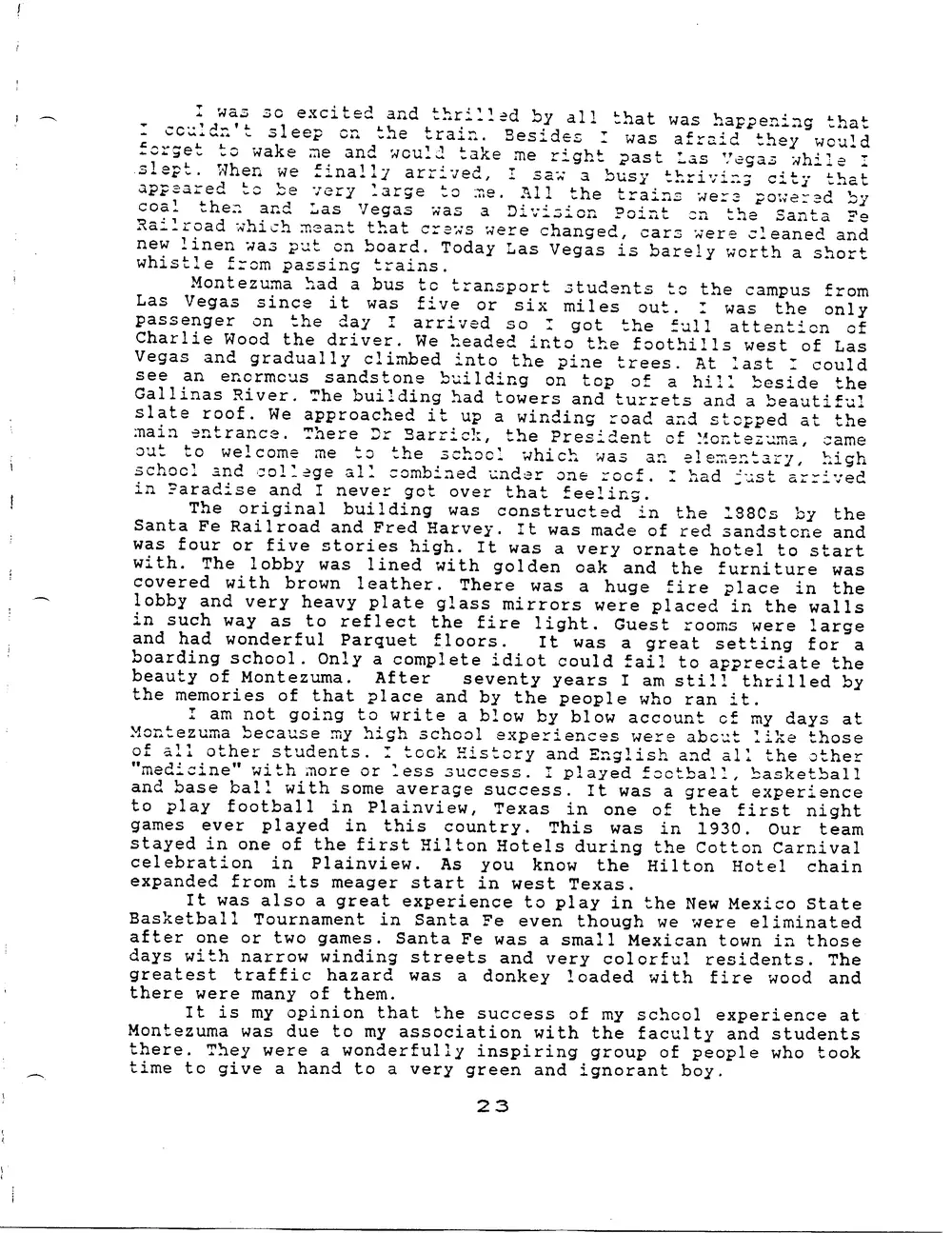 Facsimile scan of manuscript Page 23 (leaf 25)