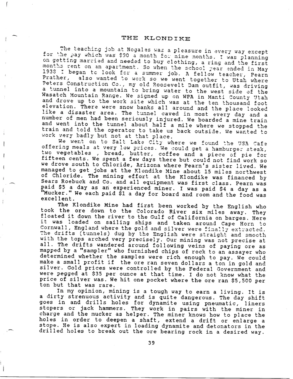 Facsimile scan of manuscript Page 39 (leaf 41)