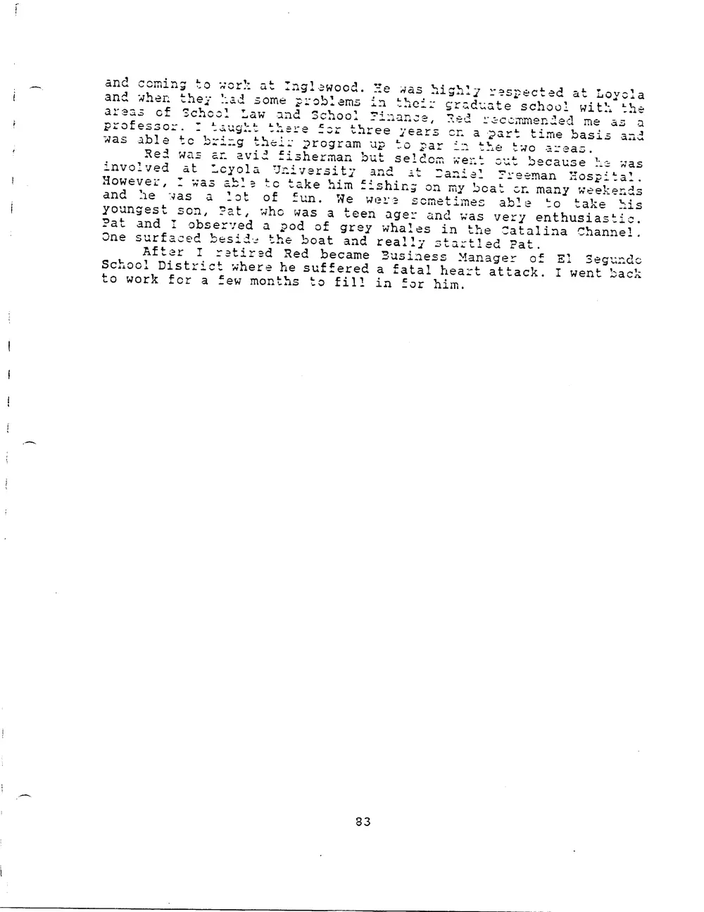 Facsimile scan of manuscript Page 83 (leaf 86)