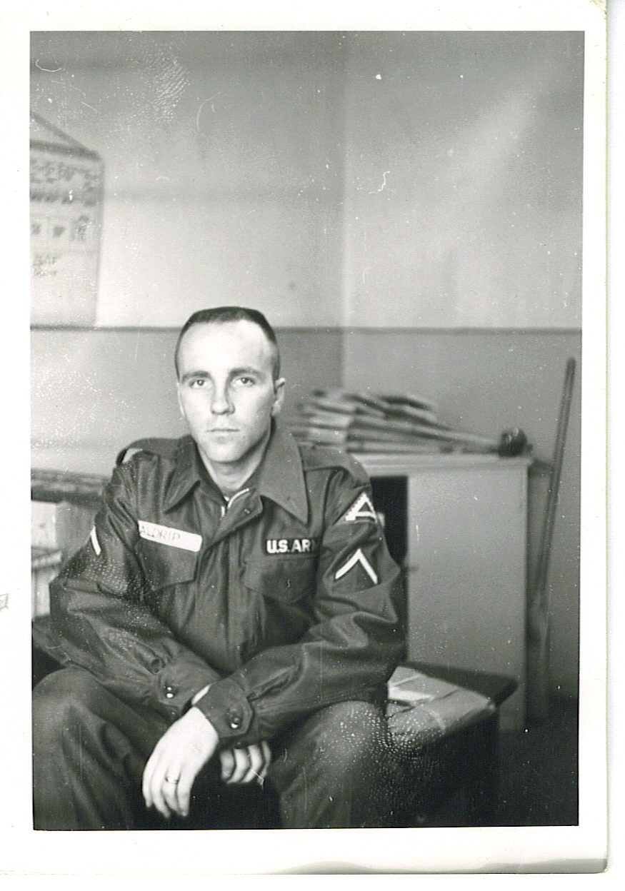 Marvin Waldrip in military uniform